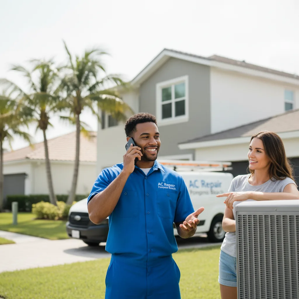 AC Repair Pompano Beach customer support in Waltham